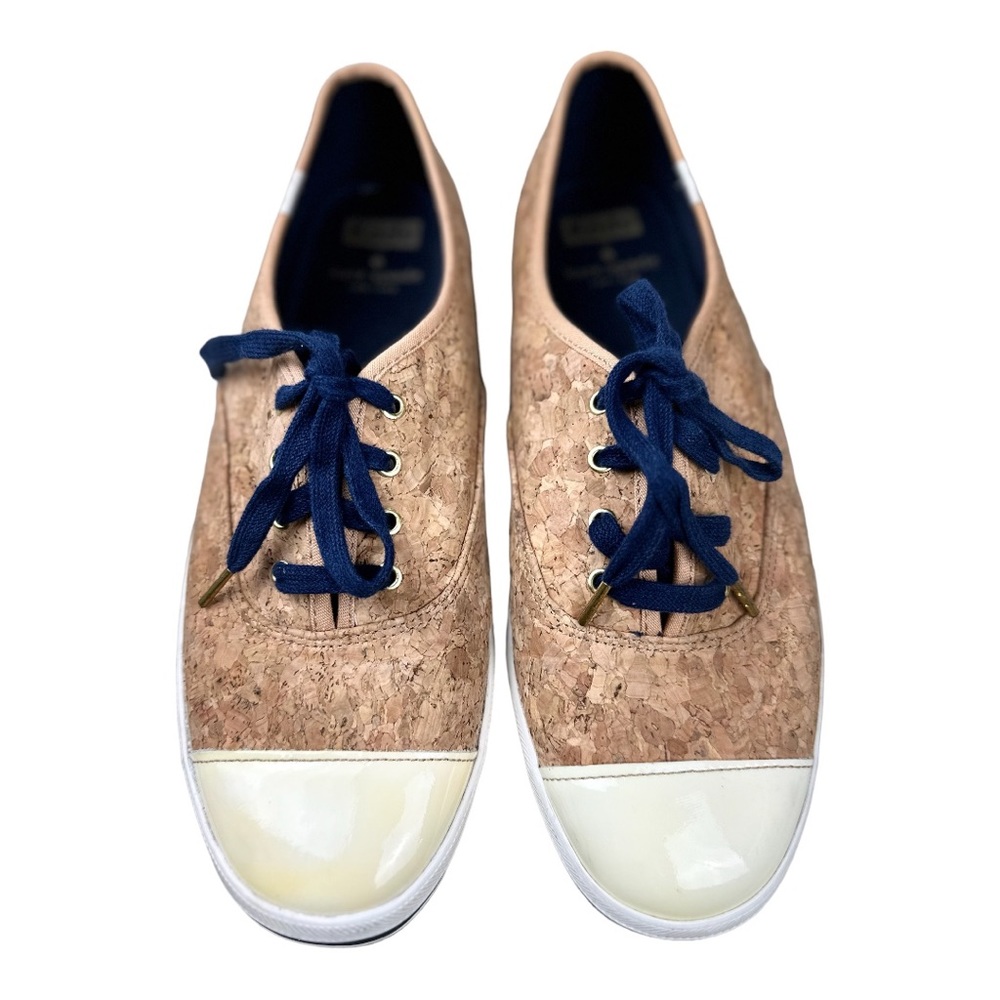 KEDS X KATE SPADE Cork Lace Up Sneakers Size 9